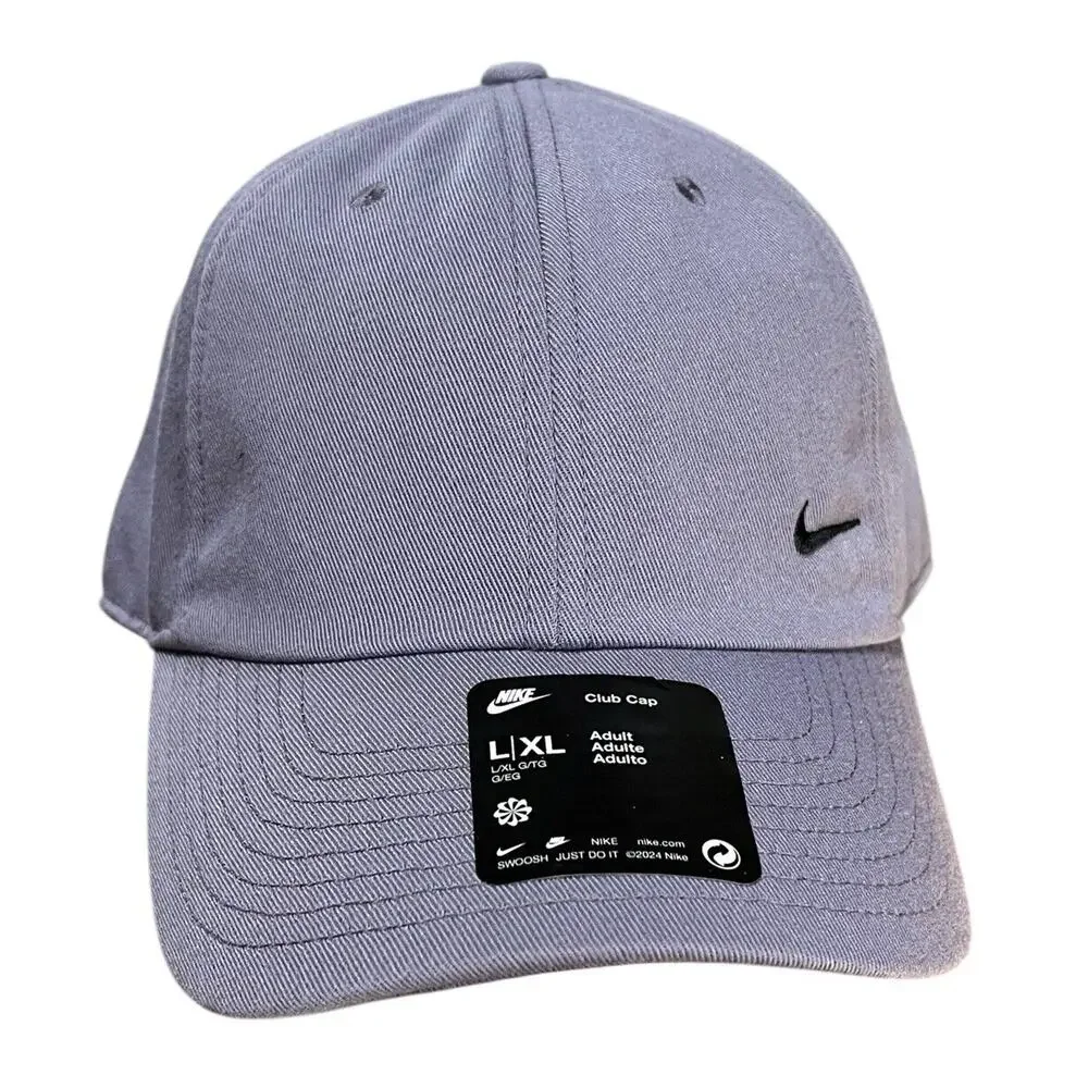 Nike Unisex Club Performance Adjustable Hat Size L/XL (Purple ) FZ5698-509 NEW